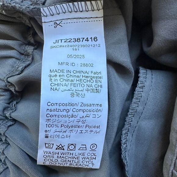 SHEIN Gray Wide Leg Jumpsuit Size Medium NWT - Picture 11 of 11